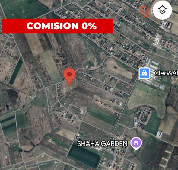 Comision 0% Teren de bloc, 670 mp cu toate utilitatile + A. C. - Mosnita