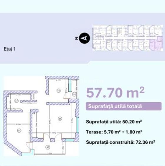 Apartament 3 camere - 4