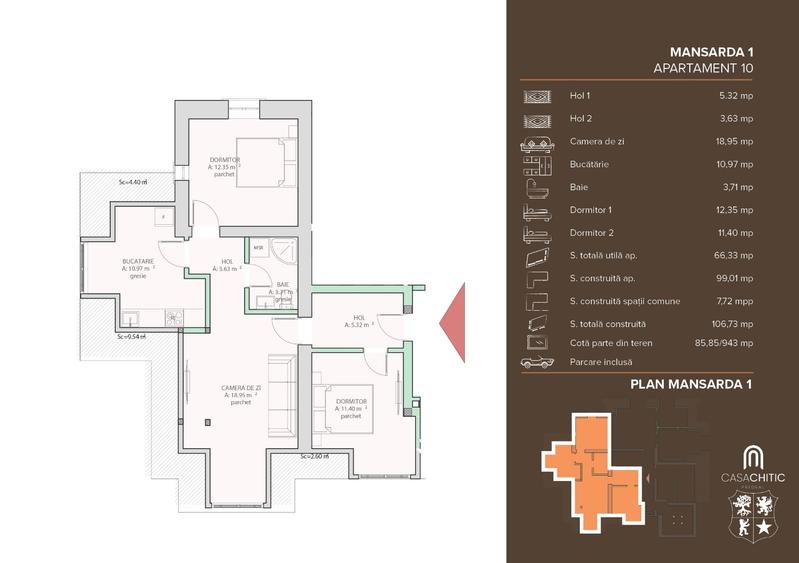 Apartament de vacanta VANDUT - (AP10) - 7