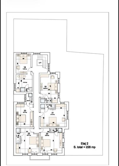 Imobil + teren cu autorizatie si proiect 29 apartamente  Kogalniceanu - Cismigiu - 21