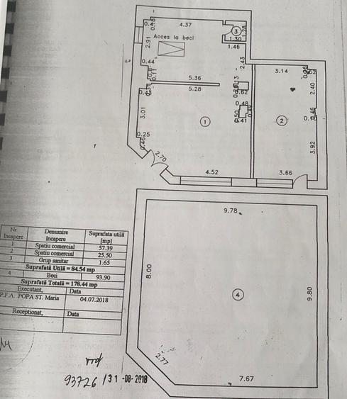 PERSOANA FIZICĂ. Vând spațiu comercial.