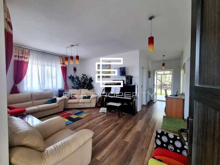 Casă eficientă energetic, 150 mp, teren 460 mp, pivnita -Cristian –