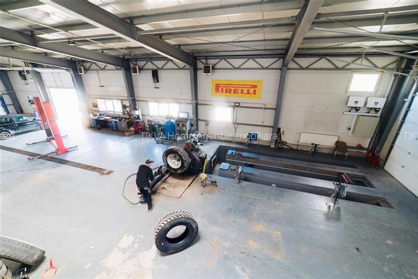 Imobil industrial - service auto complet echipat (Gheorgheni, str. Kossuth Lajos - 19