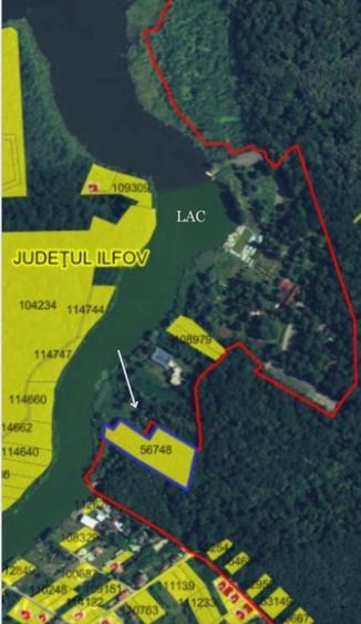 Teren de vanzare SNAGOV pe Lac si Padure