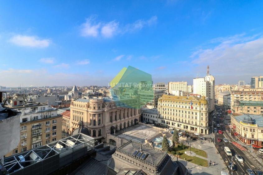 Studio 2 niveluri, terasă 11 mp, vedere spectaculoasă-Calea Victoriei - 19