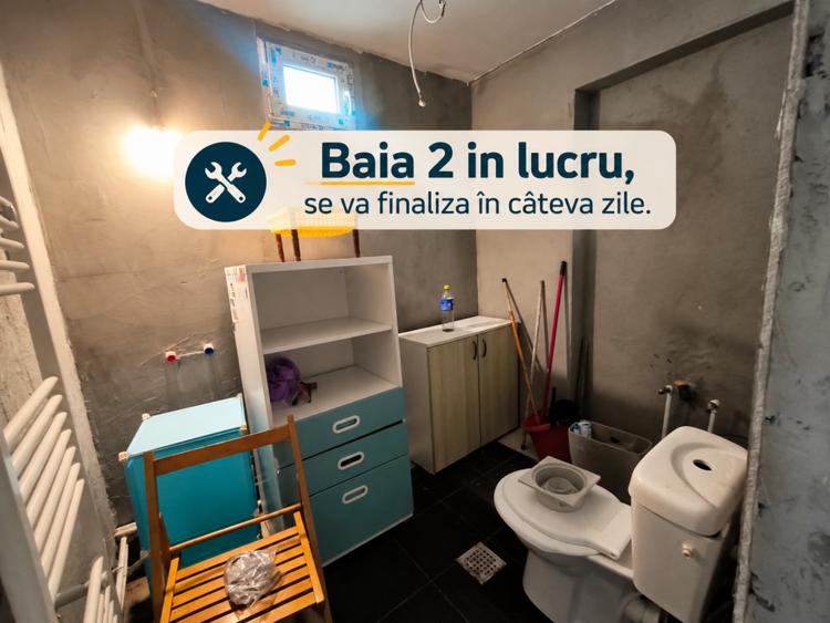 Casa izolata cu 3 camere + curte proprie (500mp) Cartier Iris