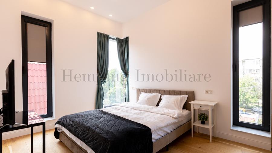 Mobilat NOU - 2 Camere in Aviatiei cu balcon privat si Parcare Subteren
