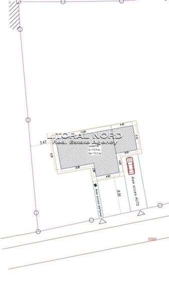 Crucea, teren 1.000mp,front stradal 20ml,cu fundatie P+M, proiect si autorizatie