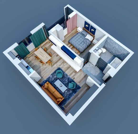 Apartament 2 camere de vanzare Bucium - 7