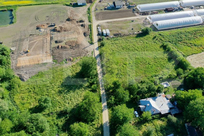 Teren EV și IV cu casă, 29.600 mp, utilități și acces facil, Albești