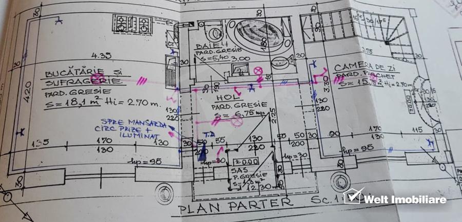 Vanzare casa – 105 mp, zona semicentrala