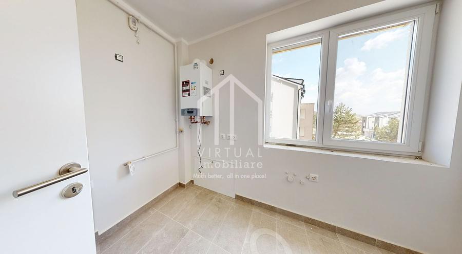 Apartament cu 3 camere la cheie, loc de parcare, terasa 12mp