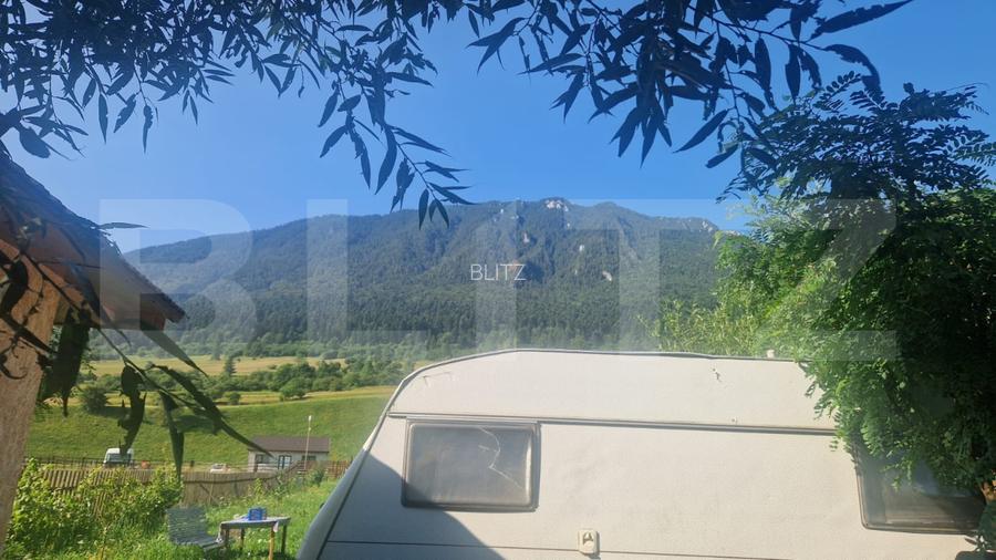 Teren Plaiul Foii, vedere spre muntii Bucegi si apa Barsa 1004 mp Intravilan - 8