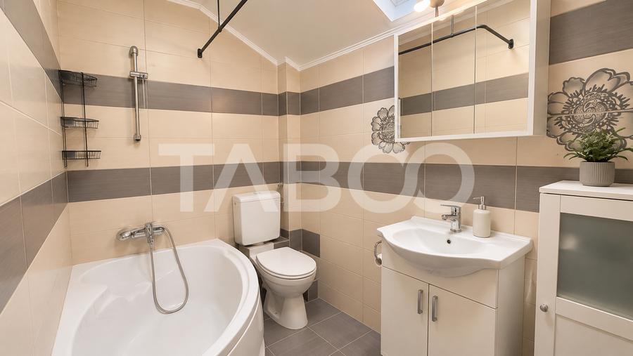 Apartament 3 camere de vanzare MOBILAT UTILAT 77mp ARHITECTILOR Sibiu