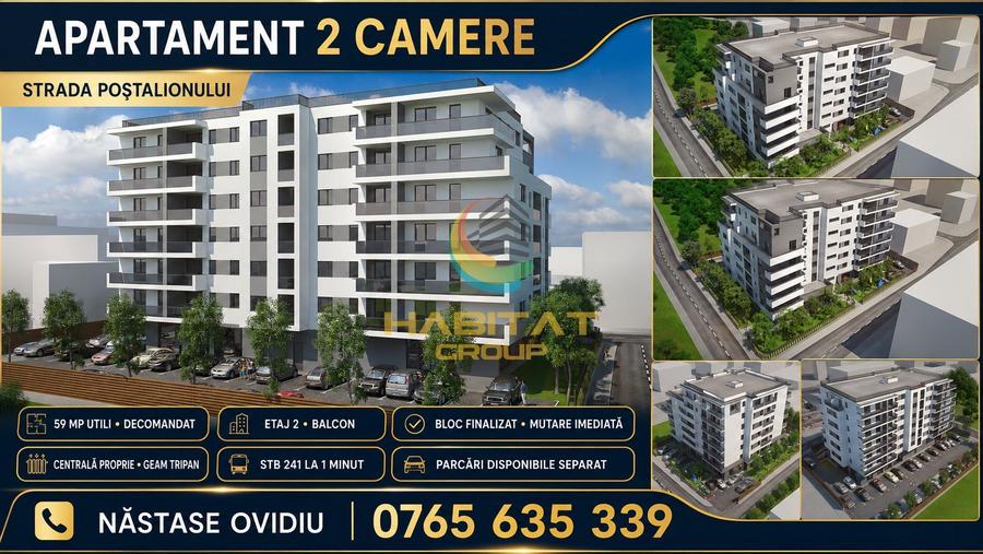 Apartament 2 Camere Bloc finalizat Mutare imediată