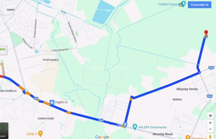 Ocazie! De vanzare  teren  de servicii- functiuni complemetare pentru  comercial - 5