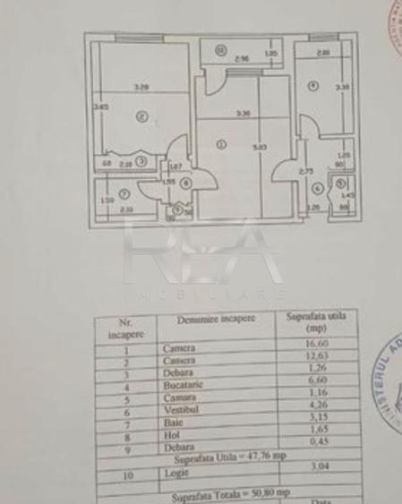 2 camere, et 6/10, 51mp-Drumul Taberei-metrou Raul Doamnei