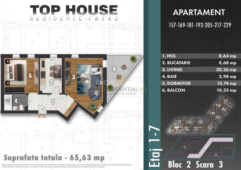Apartament decomandat de vanzare cu 2 camere - Metalurgiei, Sector 4 - 1