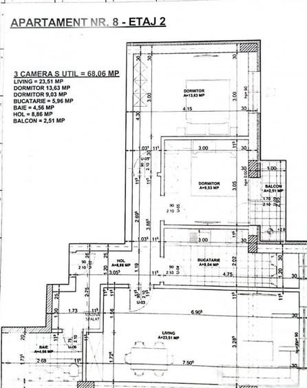 Apartament 3 camere zona Andronache/Bloc Nou Boutique Parcare Subterana