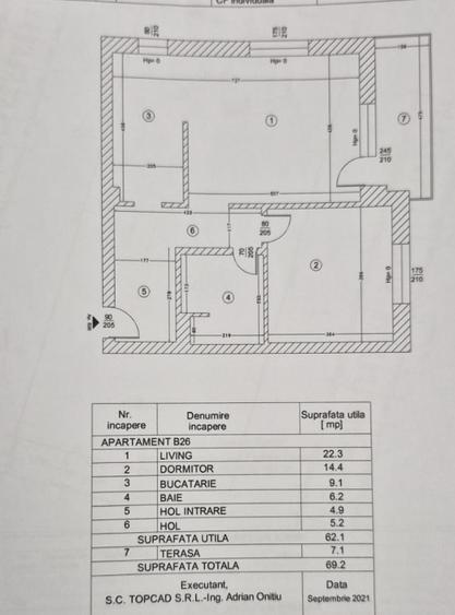 Apartament de vânzare Tunari - Otopeni – 2 camere,