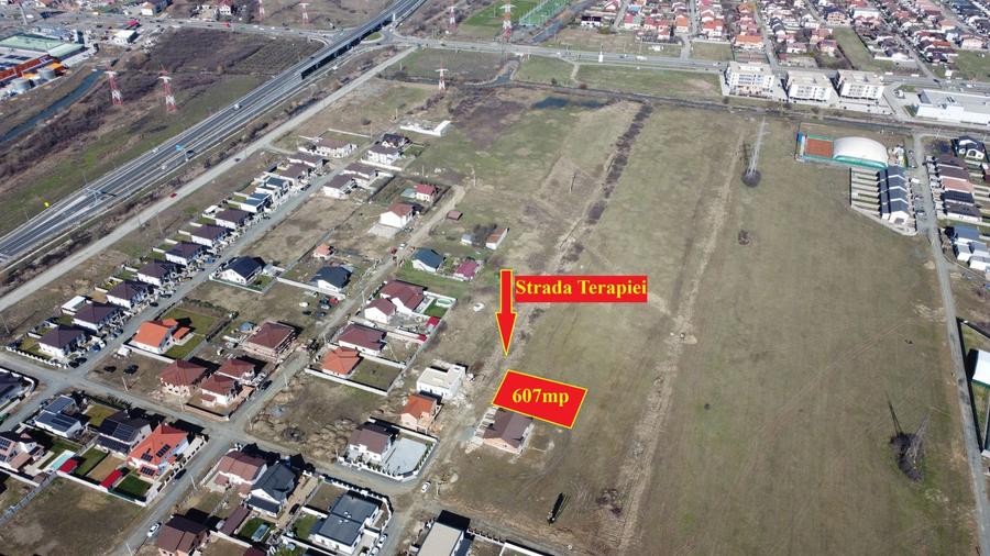 607mp | Teren Mosnita, spate Kaufland | Toate utilitatile