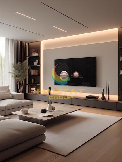 Penthouse Herastrau Proiect Finalizat terasa 82mp