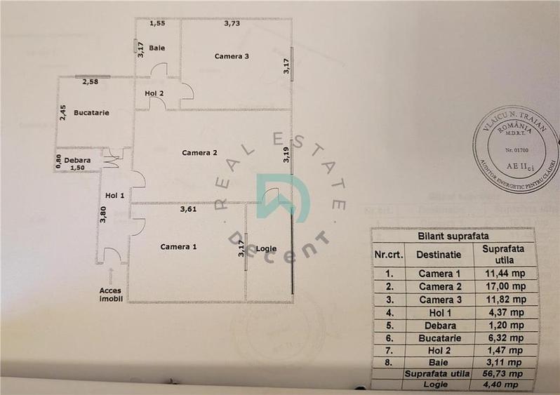 Apartament 3 camere Grivitei, Brasov