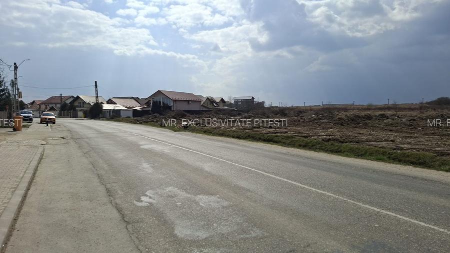 Teren 488 mp Bradu, deschidere la DJ - 3 Km de Pitesti - 2