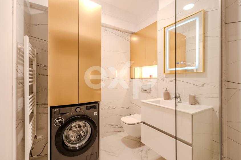 Studio nou Ivory Residence Pipera - Complet mobilat si utilat