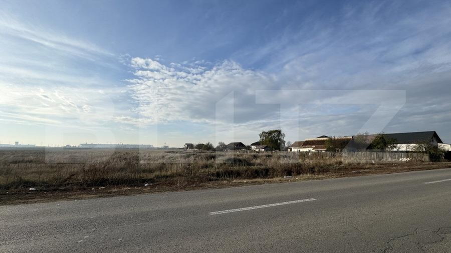 Teren IV 7.500 mp, toate utilitățile la front de 25 m, zona Ghercești - Aeroport