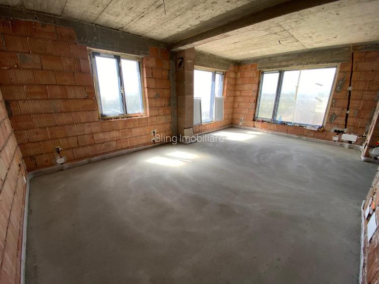 Casa individuală cu CF, 120 mp utili, semifinisată, zona Sannicoara - 6