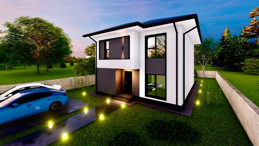 Vila 5 camere si teren 426mp Bragadiru