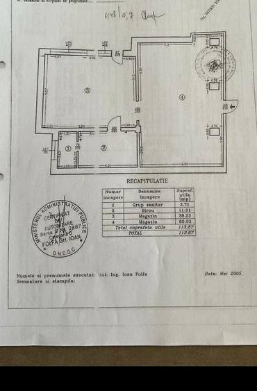 Spatiu Comercial Stradal 114 mp-Vitrina Generoasa -Calea Mosilor