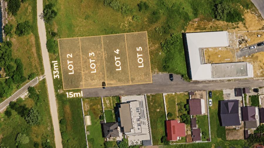 Teren construcții 500 mp | La 10 minute de plajă | Tabăra Năvodari