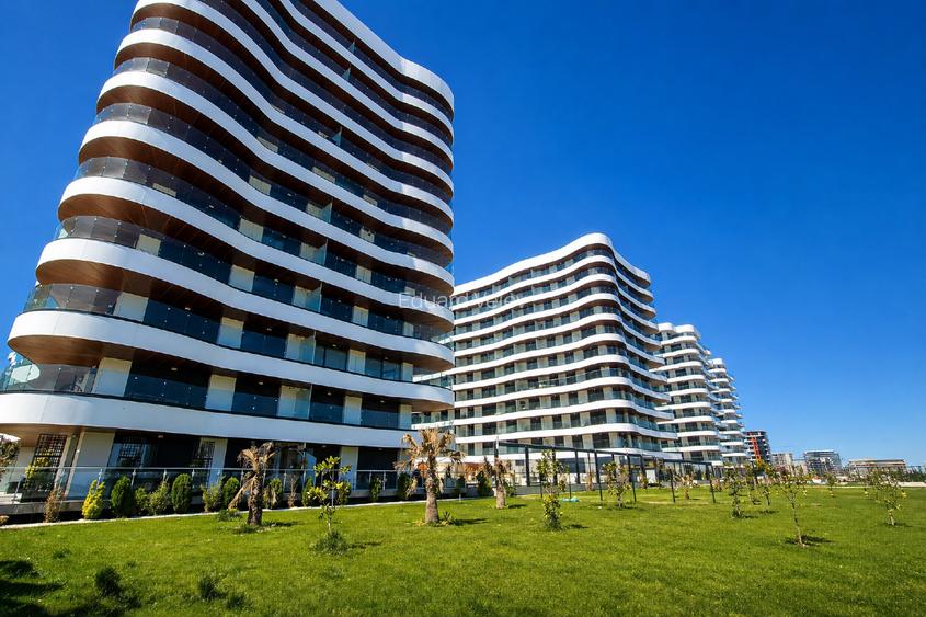 Apartament premium 2 camere , Vedere frontală la mare , Casa Del Mar,  Parcare  - 11