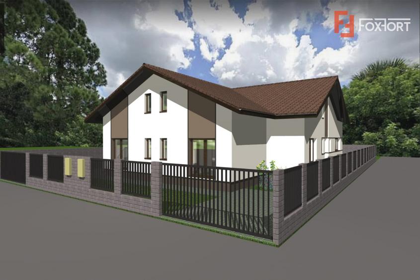 Teren intravilan pretabil constructii, autorizatie + fundatie, Giarmata-Vii