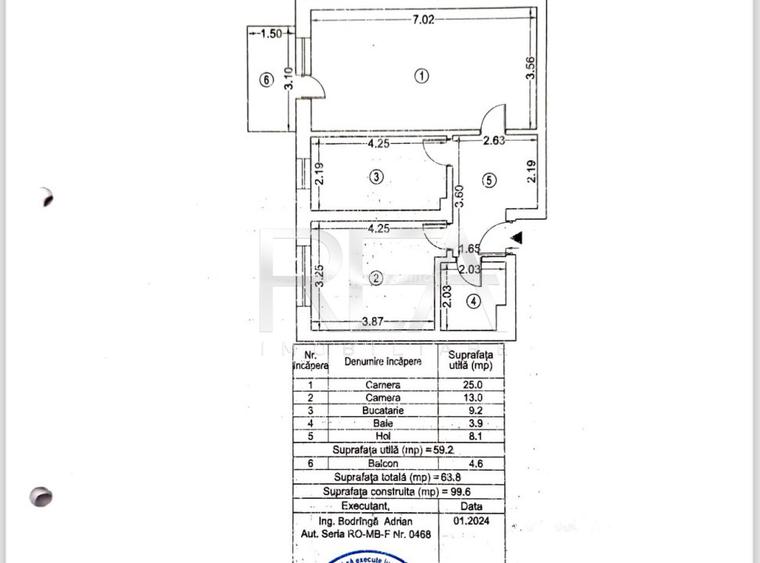 Apartament 2 camere | Complex Rezidential Exigent Plaza Faza 5 | Mobilat - 21