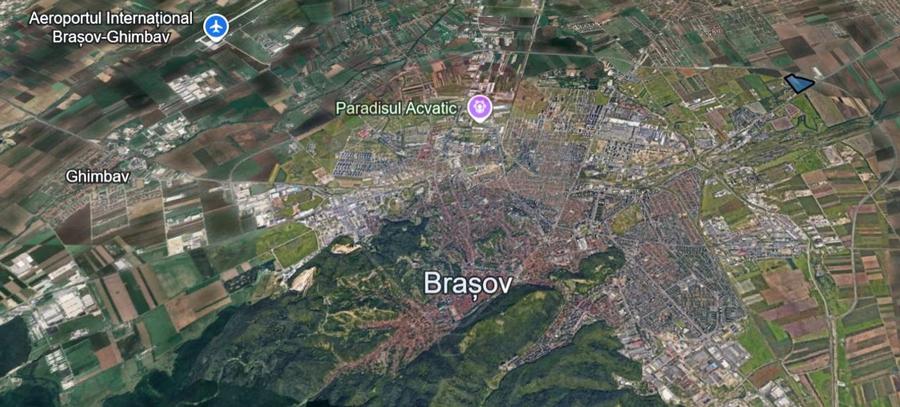 Oportunitate de investiție strategică în Brașov – teren 10,7 hectare