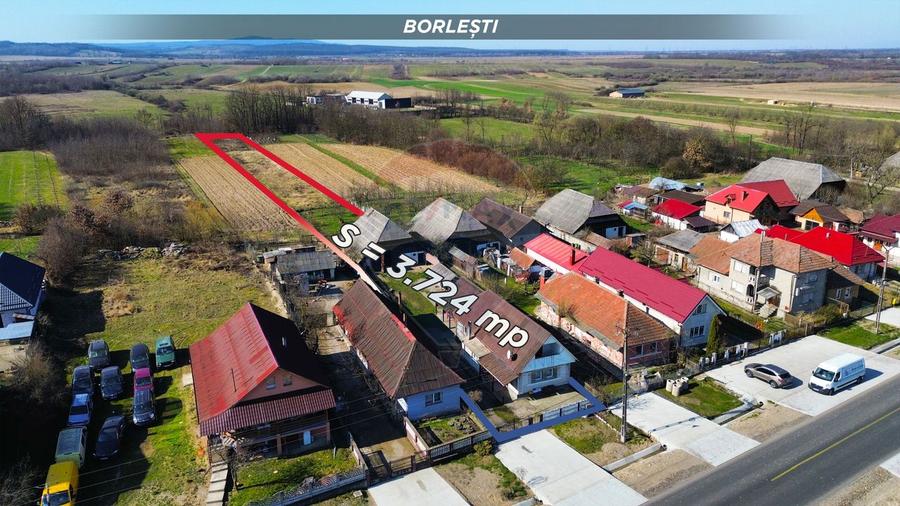 Casa de vanzare in Borlesti, Pomi | 37 ari teren | Comision 0%
