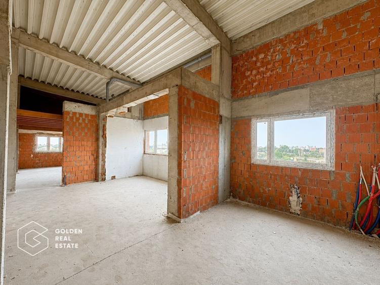 Penthouse cu potential exceptional, la rosu, 170mp, mansardabil pana la 300mp