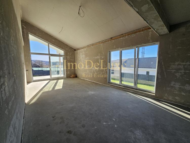 Casa individuala 1 nivel, teren 900 mp, 107 mp utili, 4 cam, com. Jucu