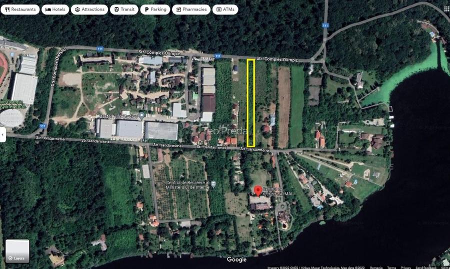  Teren intravilan, Snagov Izvorani, str. Jandarmeriei, 5000 mp, - 2