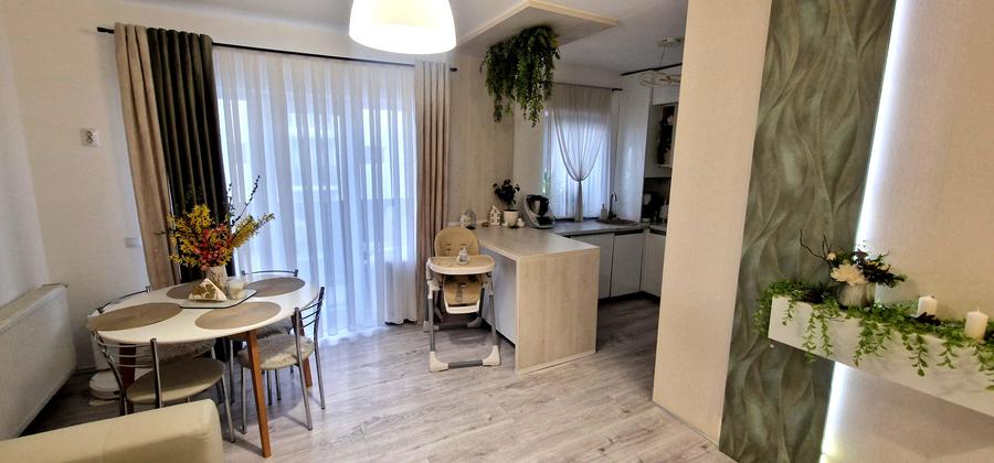 Apartament modern cu 2 camere de vanzare in Selimbar etaj intermediar
