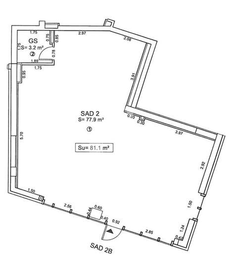 Spatiu comercial 81 mp zona Take Ionescu
