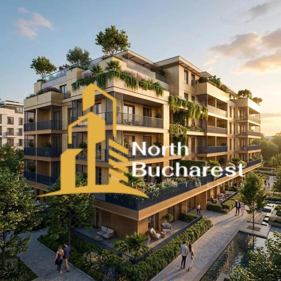 Waterfront Living în Pipera | Comunitate Privată cu Design Contemporan