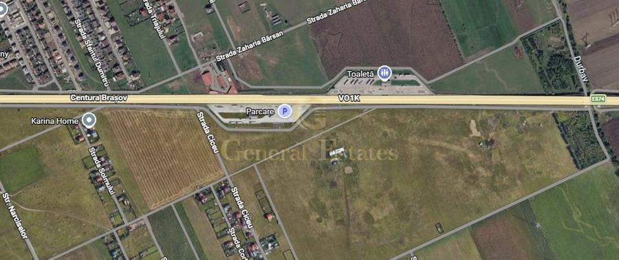 Teren 9.027 mp Sânpetru (Brașov) | PUZ Aprobat 7 Blocuri D+P+2E+M - 3