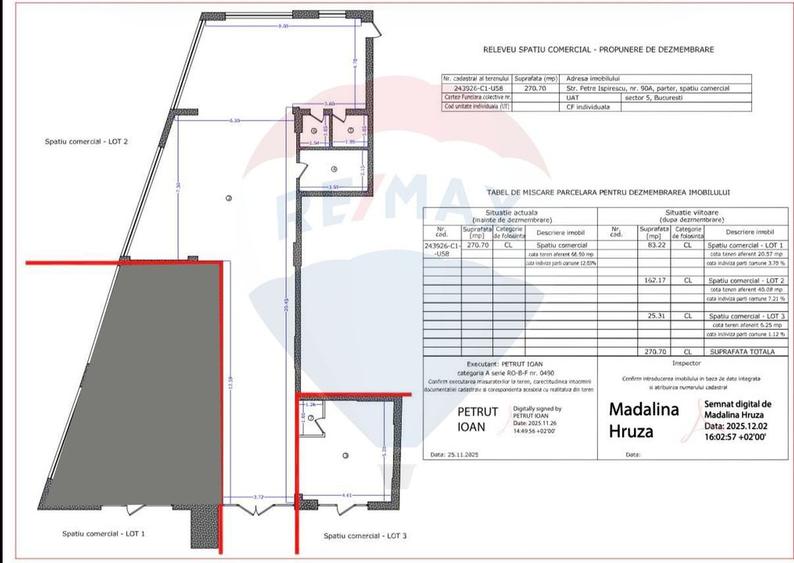 Spațiu comercial 200mp | 2025 | ROI 11% | Vitrina 9ml | 13 Septembrie