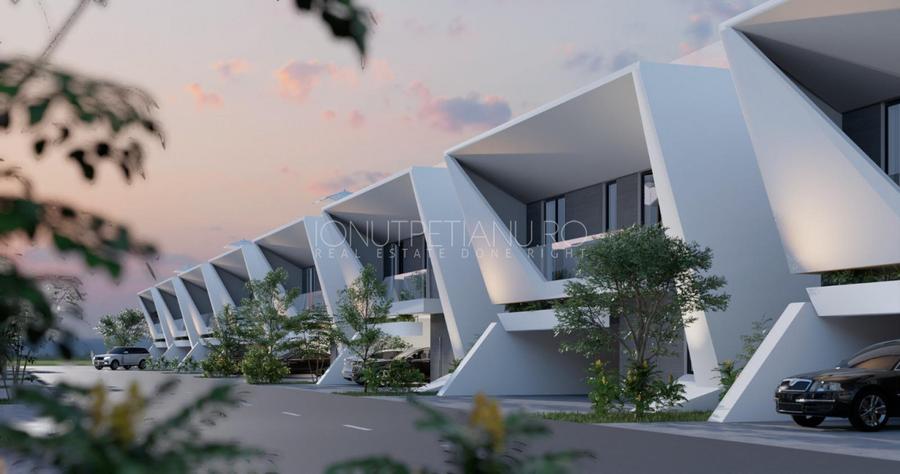 Vila cu design modern si piscina pe acoperis!