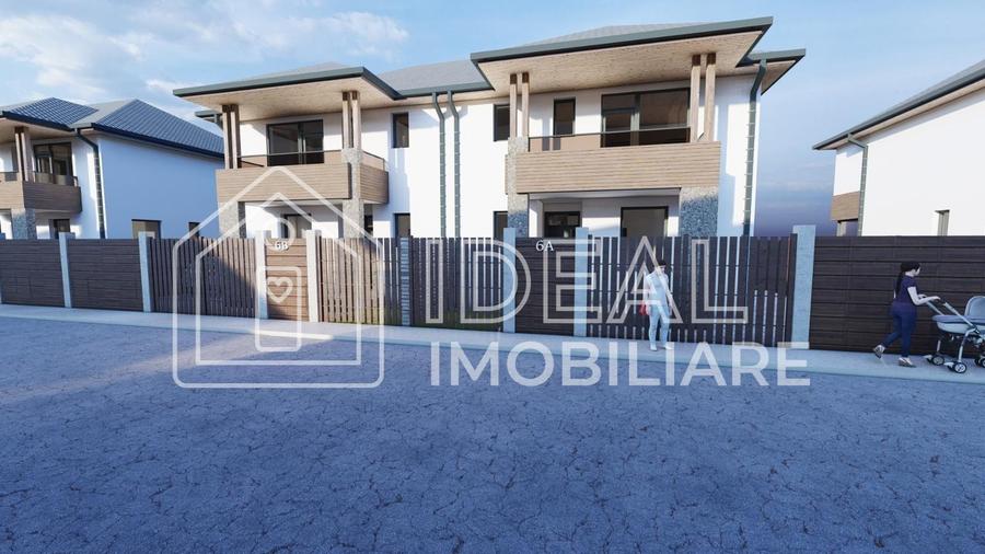 Duplex Modern cu 4 camere si gradina, In Selimbar