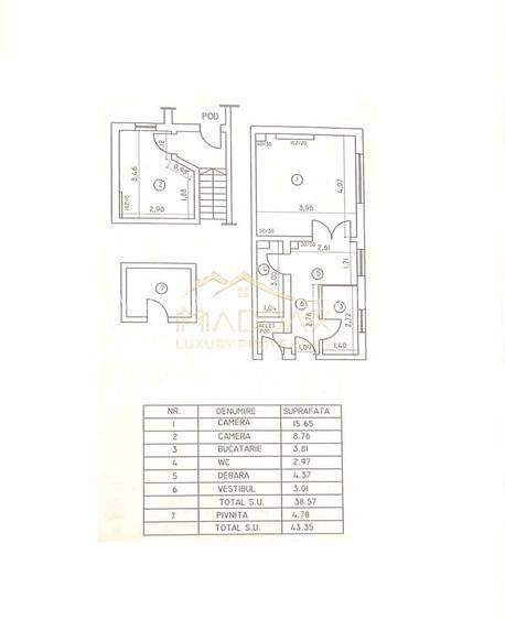 Garsoniera Premium in Vila interbelica**Boxa+Mansarda+Curte/R. Beller/DOROBANTI - 41